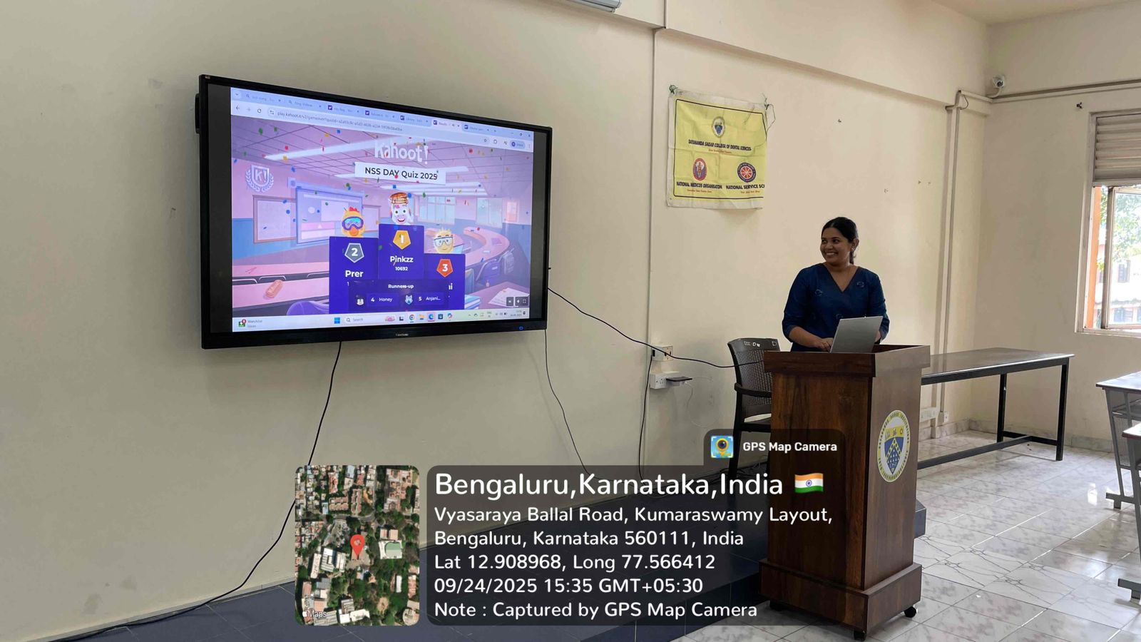 Students attending the NSS Day program